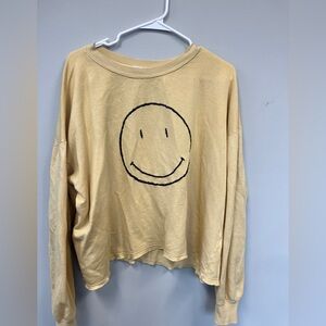 Smiley face sweater